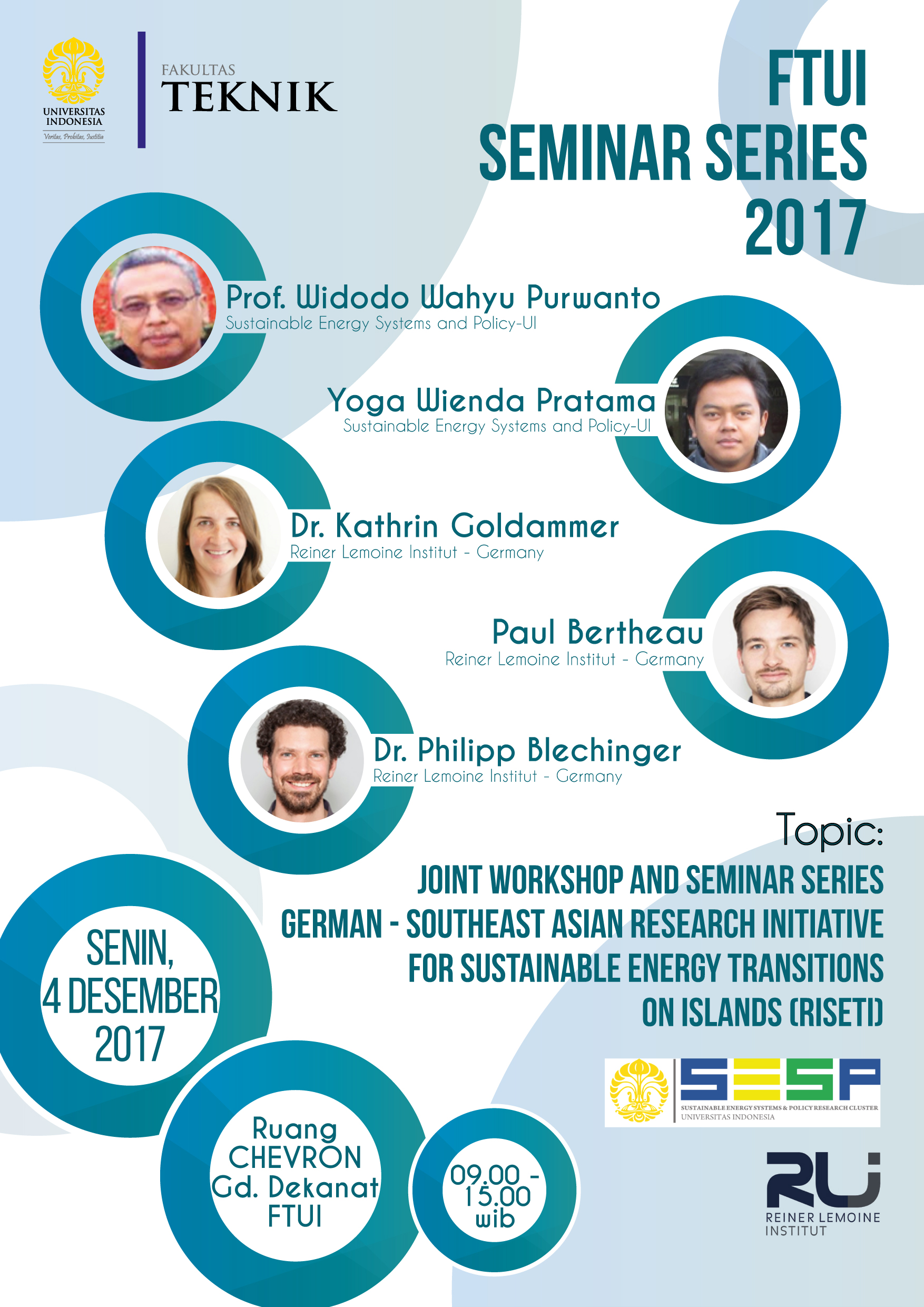 FTUI Seminar Series: Joint Workshop And Seminar Series German - Riset ...