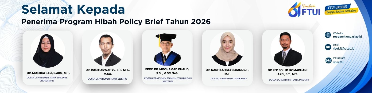 Penerima Hibah Policy Brief 2026